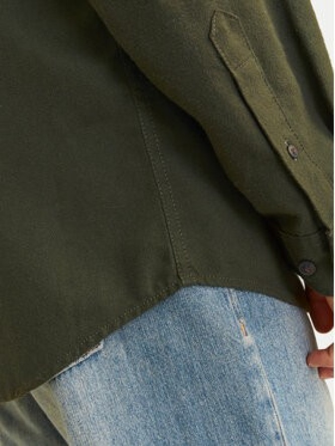 Jack & Jones Koszula Joshua 12258429 Zielony Slim Fit
