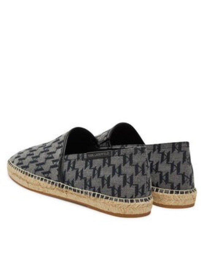 KARL LAGERFELD Espadryle KL70125 Czarny
