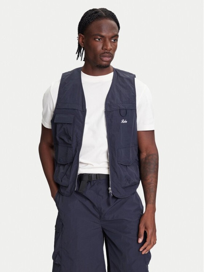 Robe di Kappa Kamizelka Giovani Biserta 65127BW Granatowy Regular Fit