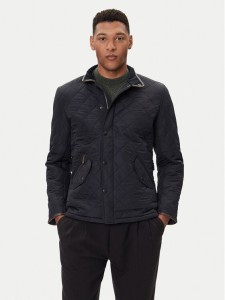 Barbour Kurtka przejściowa Powell MQU0281NY71 Granatowy Slim Fit