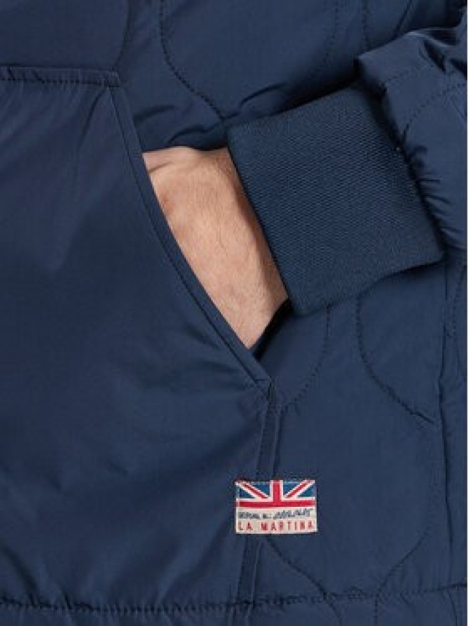 La Martina Kurtka przejściowa VMO300 PL028 Granatowy Regular Fit