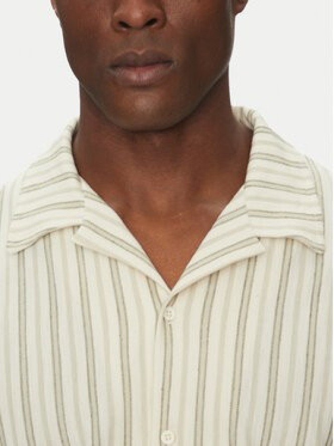 Jack & Jones Koszula Bluleo 12275085 Beżowy Relaxed Fit