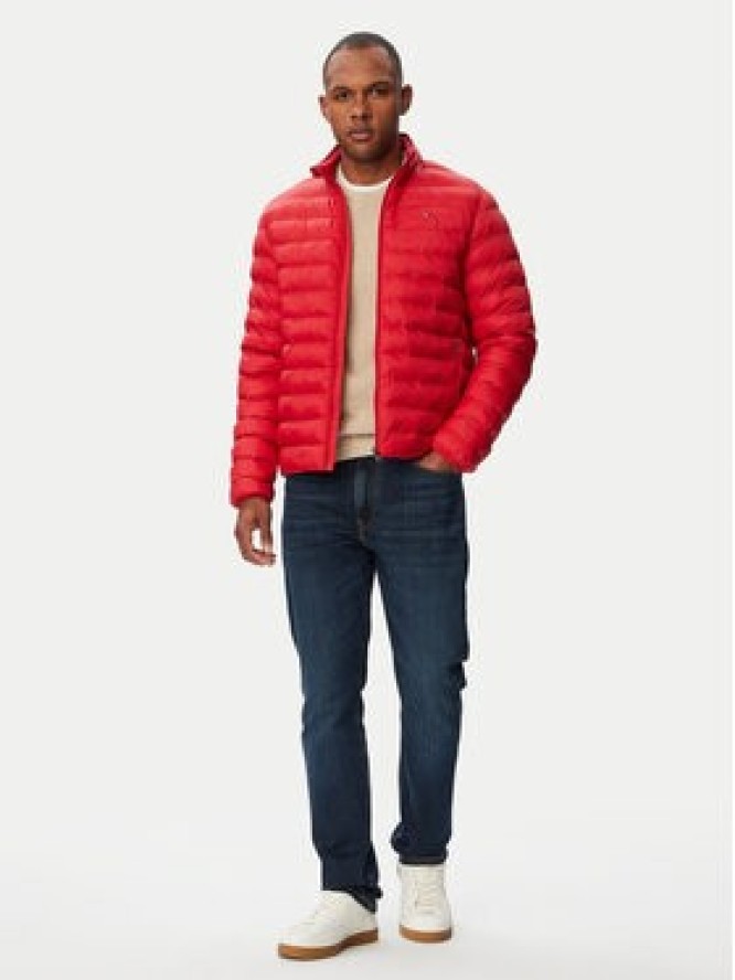 Tommy Hilfiger Kurtka przejściowa MW0MW37634 Czerwony Regular Fit