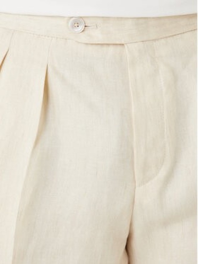 BOSS Szorty materiałowe H-Perin 50561858 Beżowy Tapered Fit