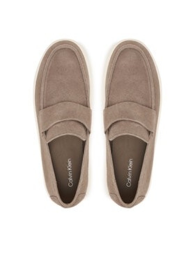 Calvin Klein Lordsy Hybrid Clean Cup Loafer Band Su HM0HM02161 Beżowy