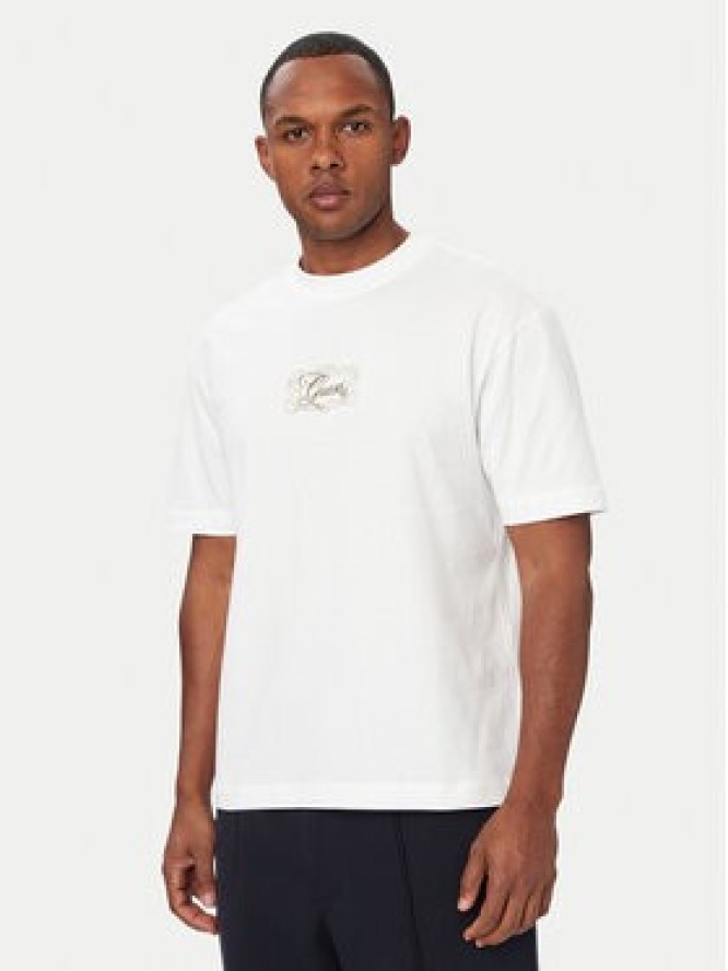 Guess T-Shirt M6YI50 K4236 Biały Oversize