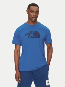 The North Face T-Shirt Easy NF0A8A6C Niebieski Regular Fit