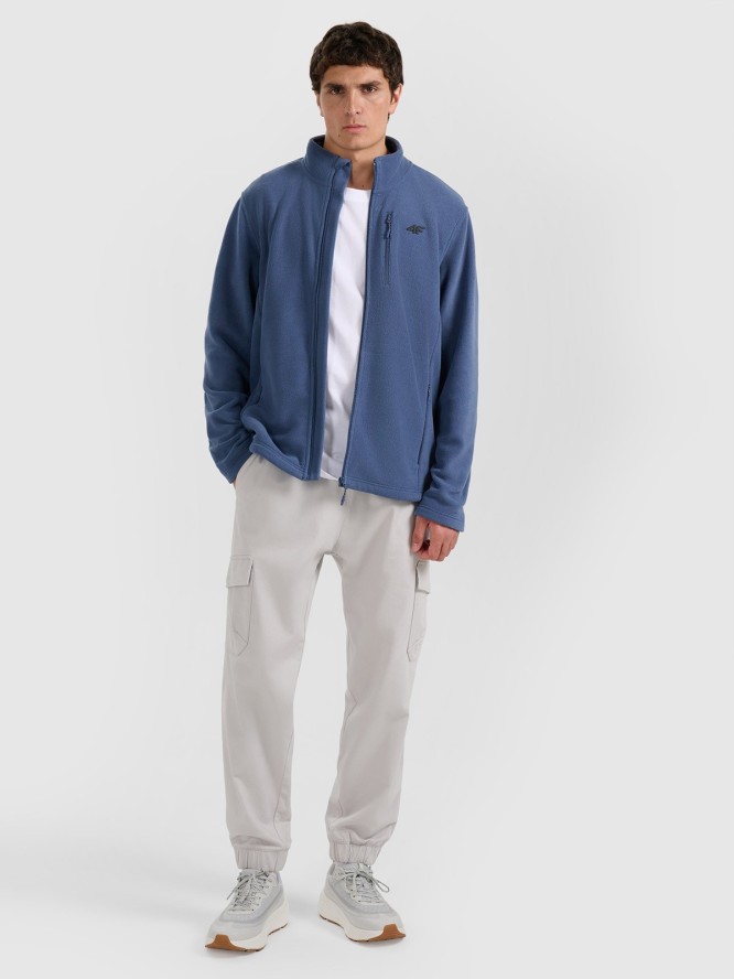 4F Polar regular ze stójką męski - granatowy M