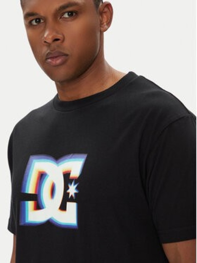 DC Shoes T-Shirt ADYZT05444 KVJ0 Czarny Regular Fit