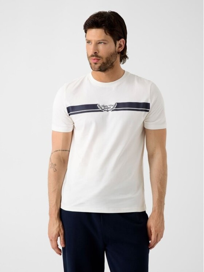 Guess T-Shirt 183445 Biały Classic Fit