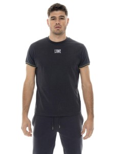 Koszulka męska Leone 1947 Apparel Color Block z krótkim rękawem ze ściągaczami