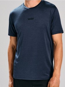 Koszulka regular fit - granatowy