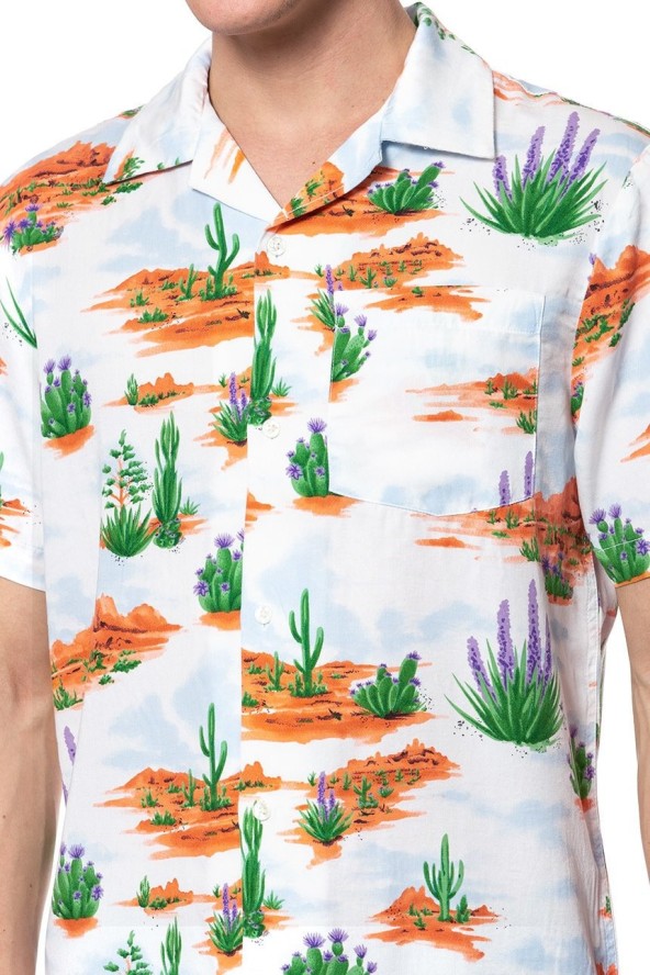 KOSZULA WRANGLER SS RESORT GLOW ORAN W59076H48 112129662