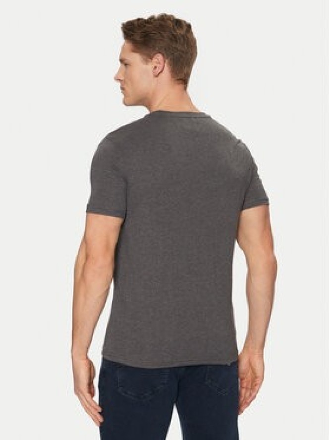 Tommy Jeans T-Shirt Jaspe DM0DM20363 Szary Slim Fit