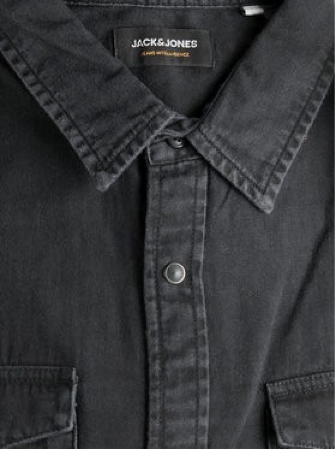 Jack & Jones Koszula Sheridan 12138115 Czarny Slim Fit