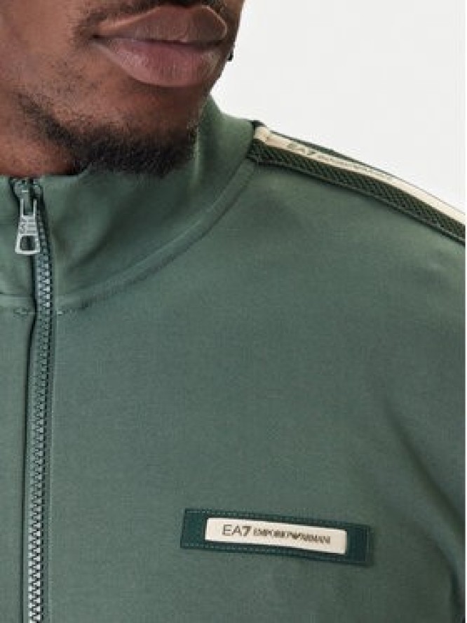 EA7 Emporio Armani Bluza 7M001479 AF12660 U7260 Zielony Regular Fit