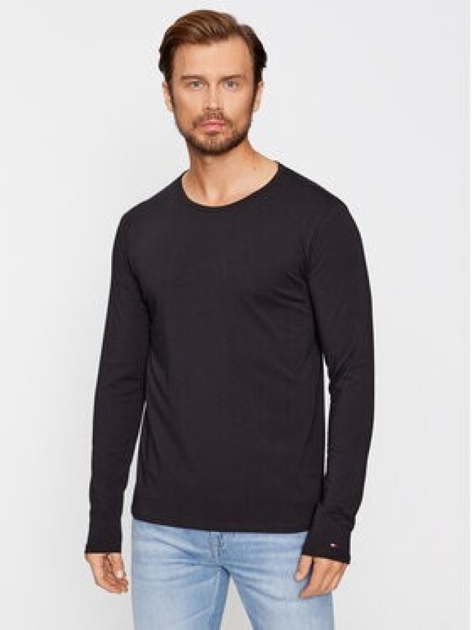 Tommy Hilfiger Komplet longsleeve UM0UM03022 Czarny Slim Fit