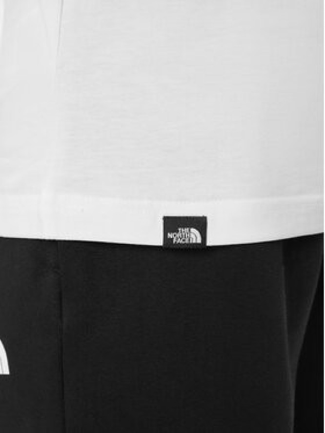 The North Face Longsleeve Easy NF0A8A6F Biały Regular Fit