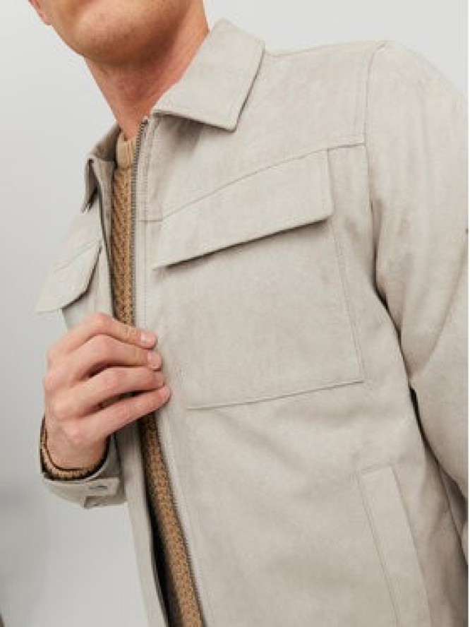 Jack & Jones Kurtka z imitacji skóry Payton 12213082 Beżowy Regular Fit