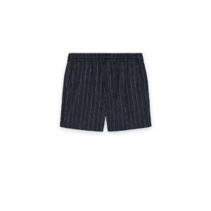 Lniane szorty w paski Lyle & Scott