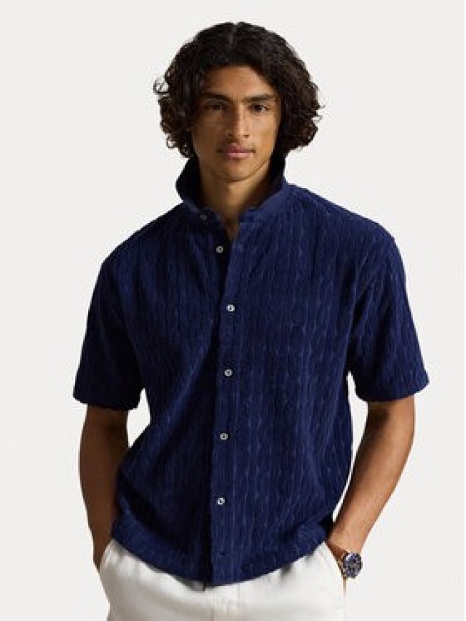 Polo Ralph Lauren Koszula 710B19621001 Granatowy Regular Fit