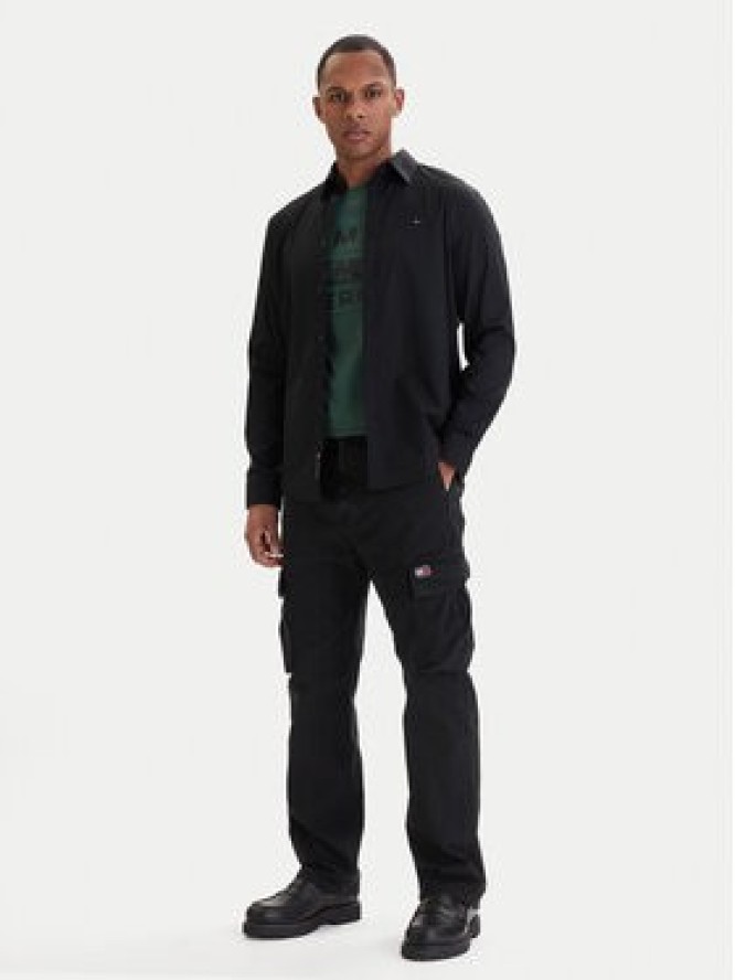 Tommy Jeans Spodnie cargo Otis DM0DM22403 Czarny Regular Fit