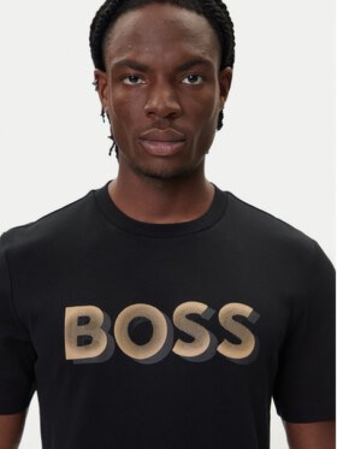 BOSS T-Shirt H-Thompson 656 50551902 Czarny Regular Fit