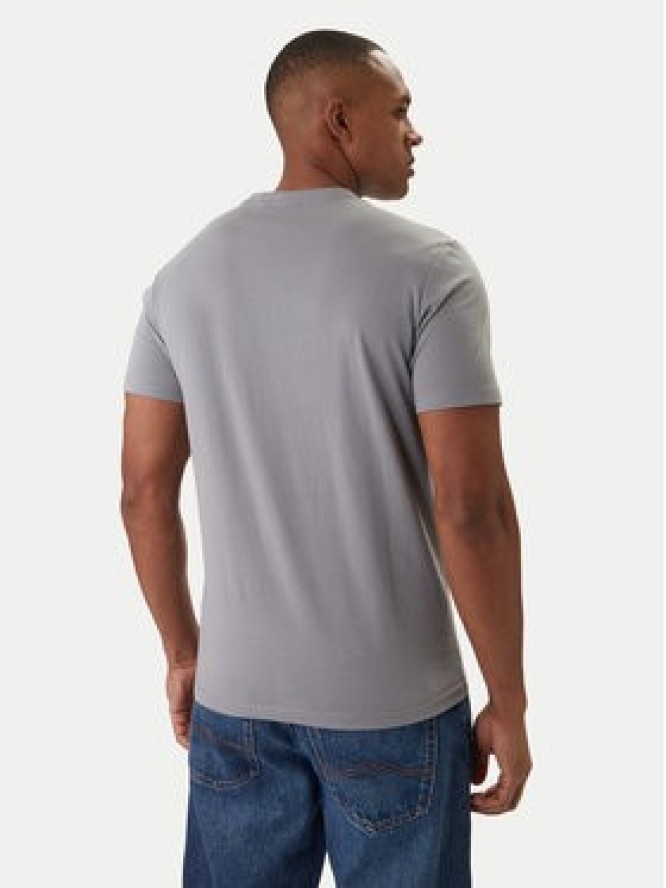 Napapijri T-Shirt Salis NP0A4H8D Szary Regular Fit