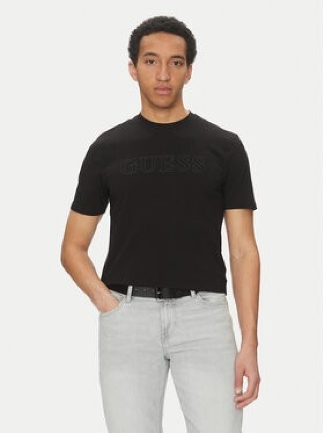 Guess T-Shirt Z2YI11 J1314 Czarny Regular Fit