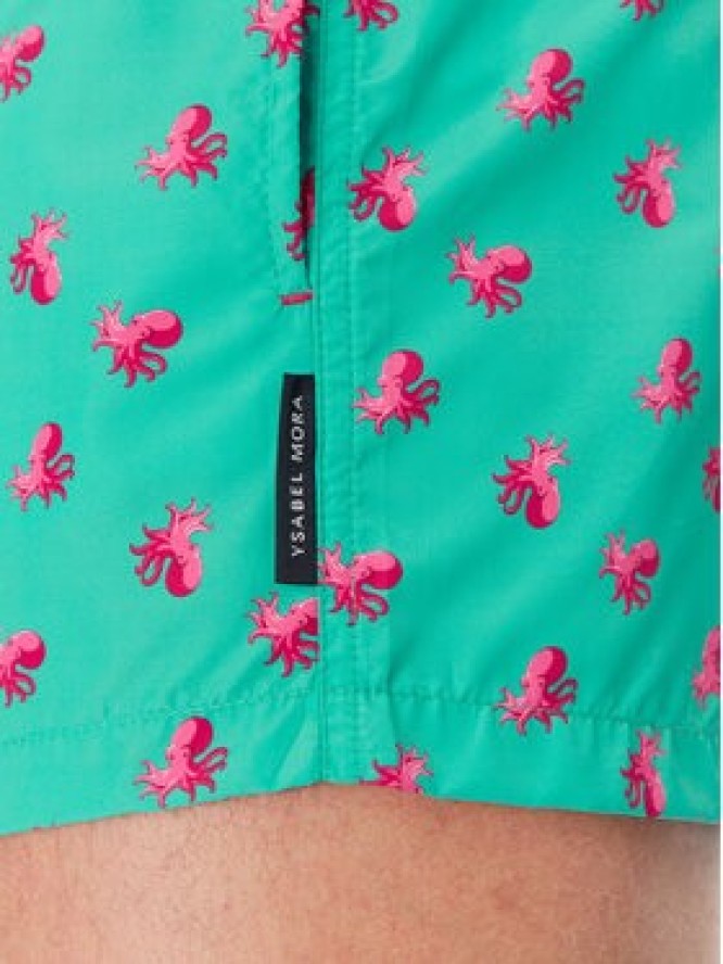 Ysabel Mora Szorty kąpielowe 90302 Zielony Regular Fit