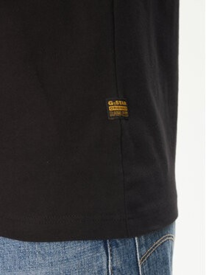 G-Star Raw T-Shirt Originals D26044-C336 Czarny Regular Fit