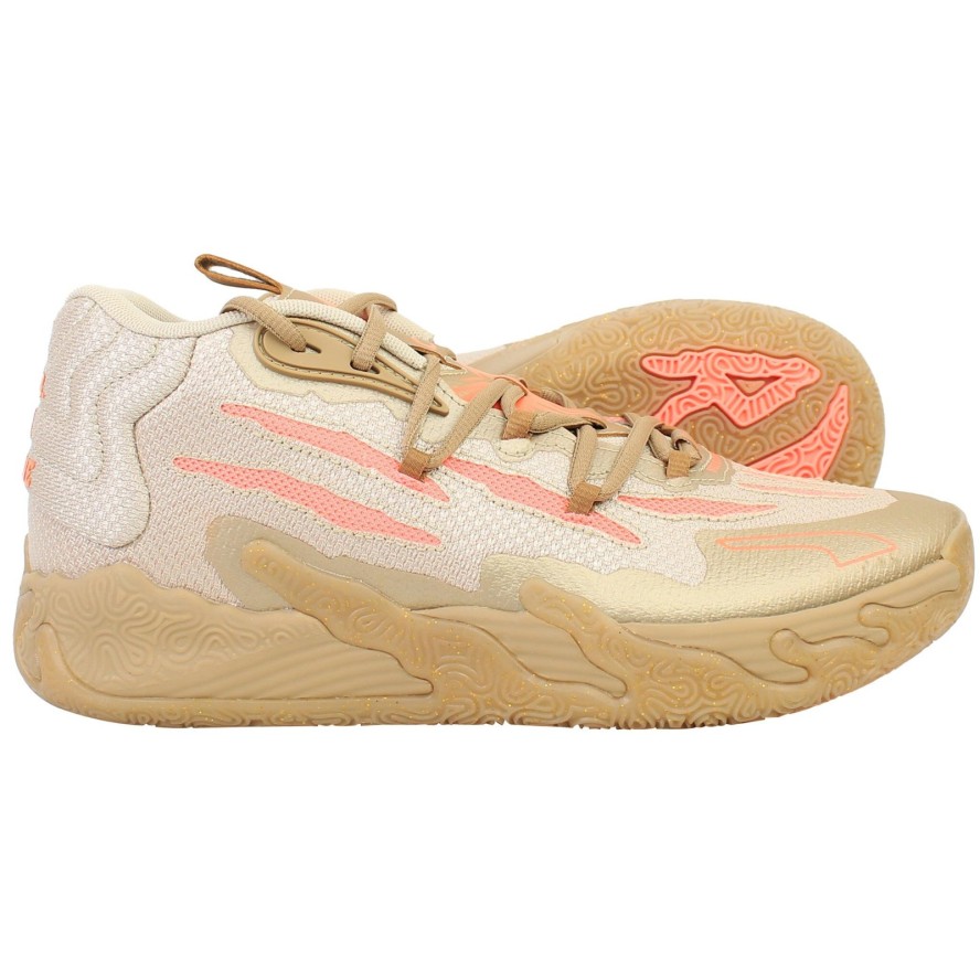 Buty do koszykówki PUMA MB.03 Or/Fluo Pêche