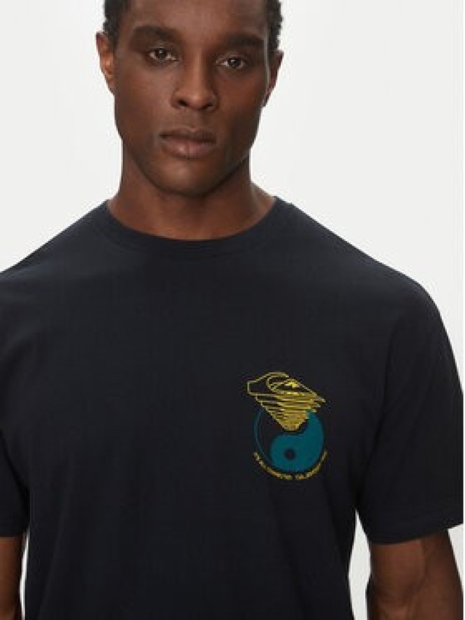 Quiksilver T-Shirt EQYZT08033 Czarny Regular Fit