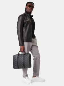 Guess Torba na laptopa HMMILO P6169 Czarny