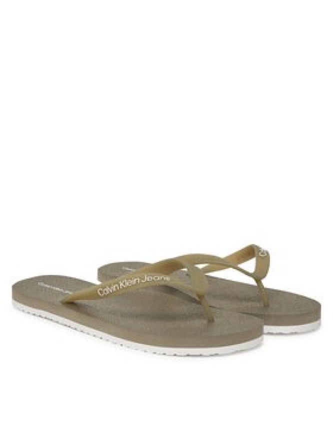 Calvin Klein Jeans Japonki Thong+ Tpu YM0YM01265 Brązowy