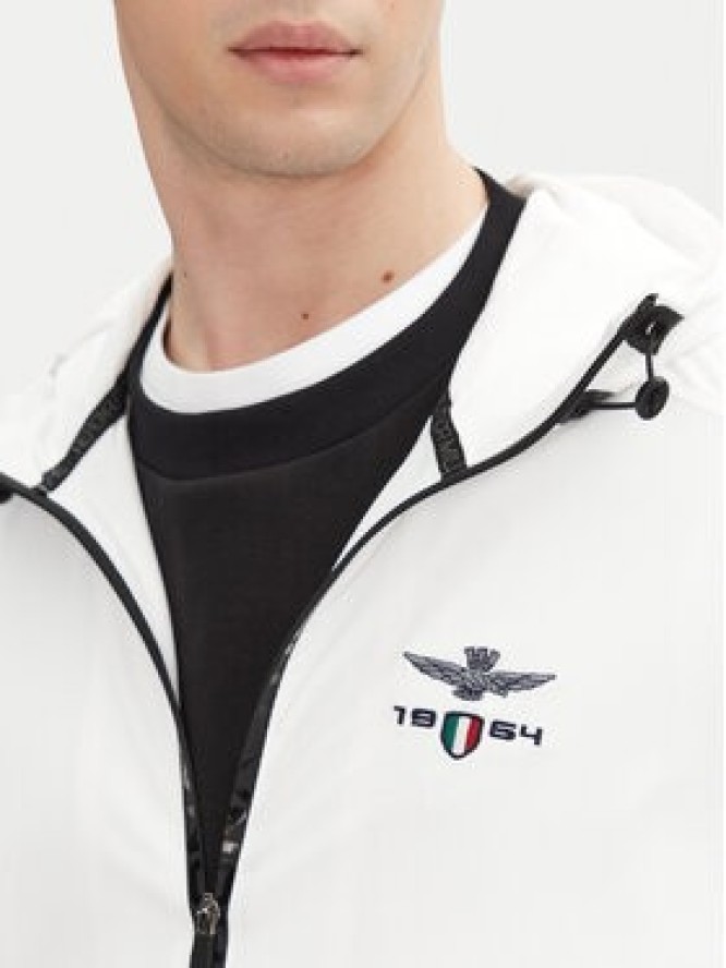 Aeronautica Militare Kurtka przejściowa 251AB2204CT3264 Biały Regular Fit
