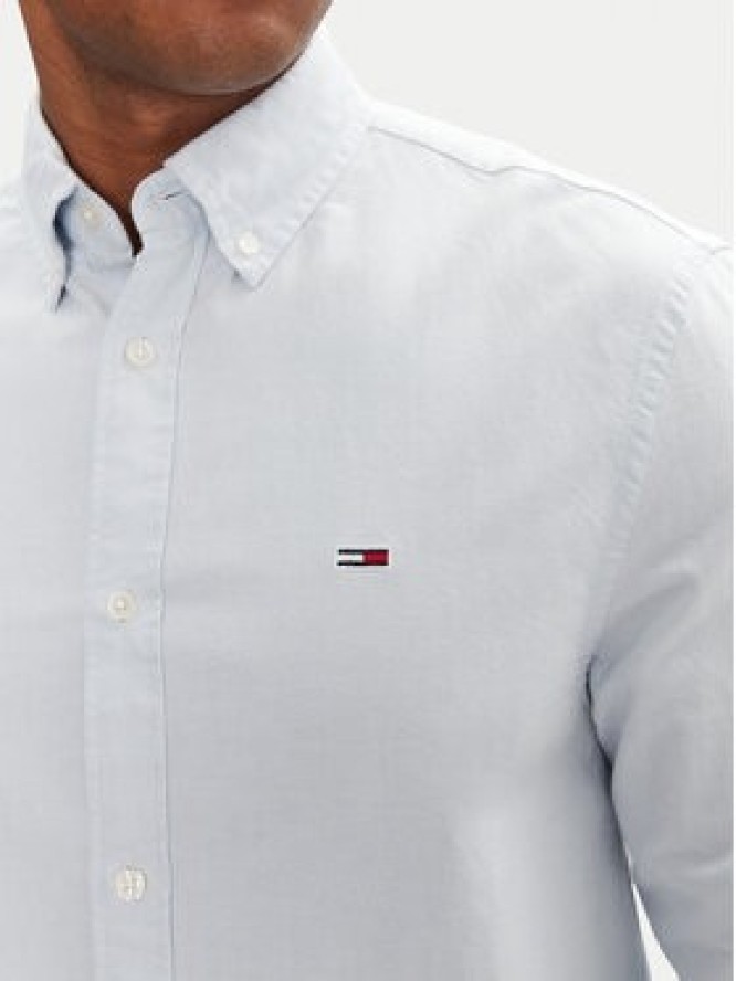 Tommy Jeans Koszula DM0DM21298 Błękitny Regular Fit