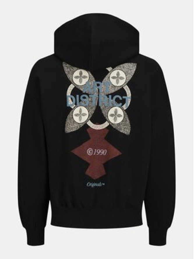 Jack & Jones Bluza Noho 12263036 Czarny Oversize