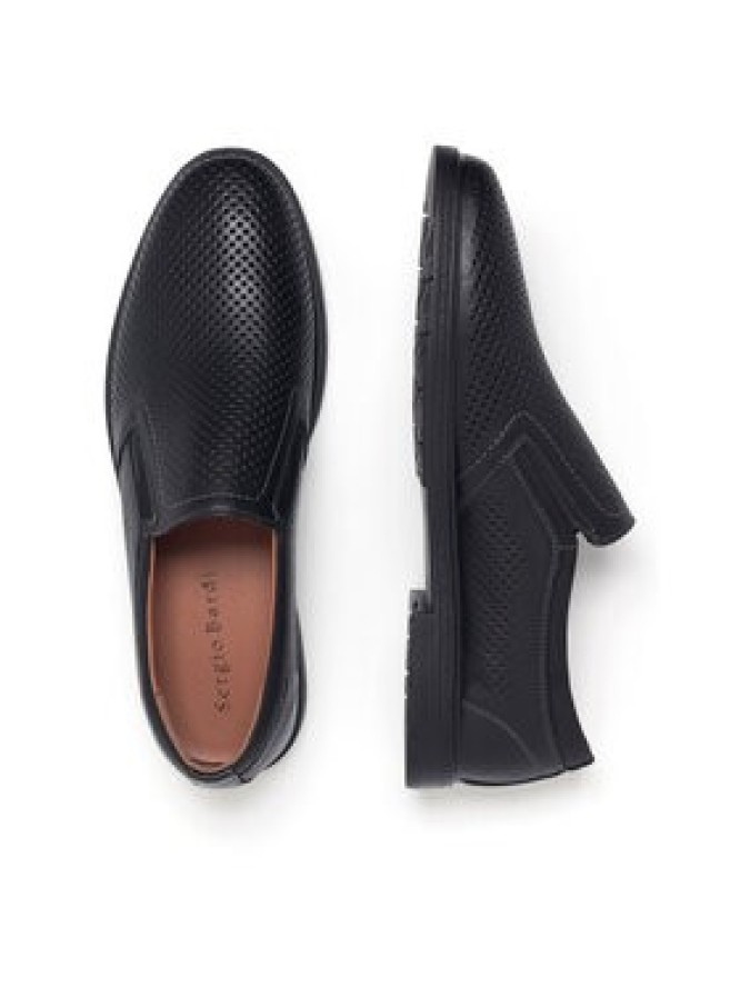 Sergio Bardi Półbuty MF1635-1 Czarny