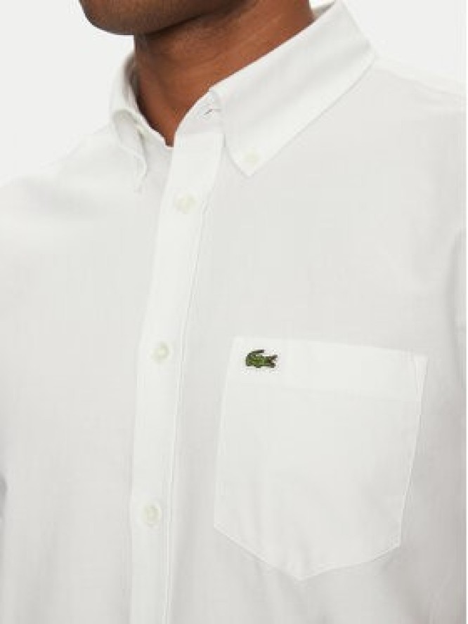 Lacoste Koszula CH1917 Biały Regular Fit