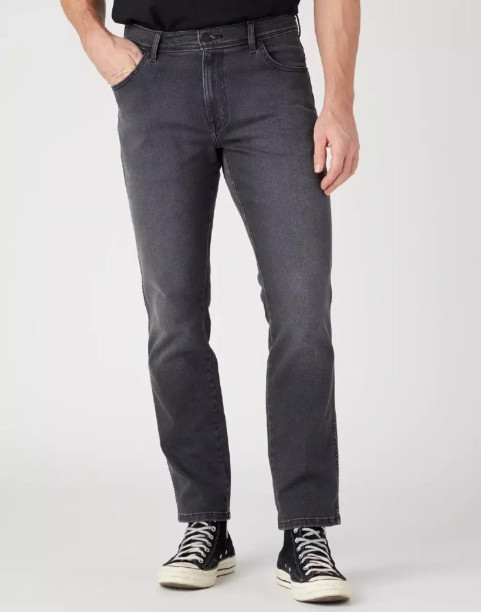 WRANGLER TEXAS SLIM MĘSKIE SPODNIE JEANSOWE JEANSY ASHES W12SBY43A 112328893