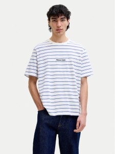 Jack & Jones T-Shirt Norrebro 12291021 Biały Relaxed Fit