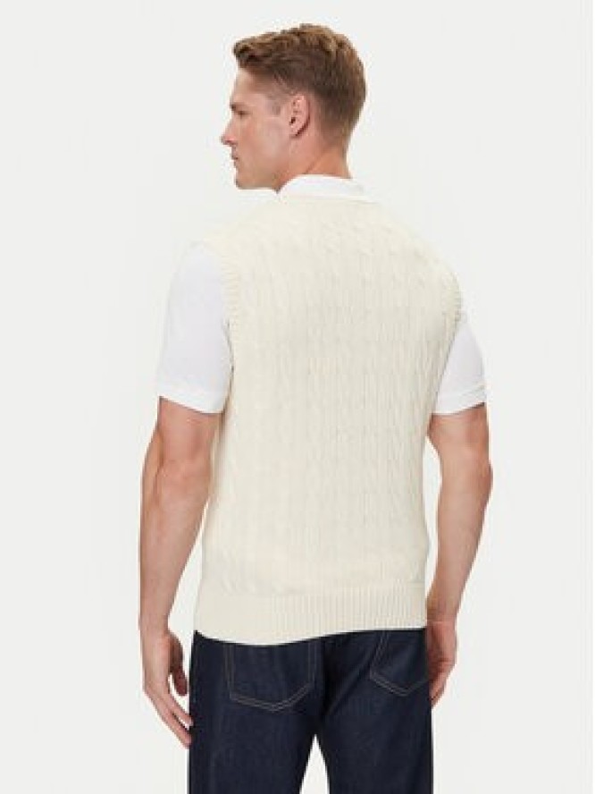 Polo Ralph Lauren Sweter 710979113003 Écru Regular Fit