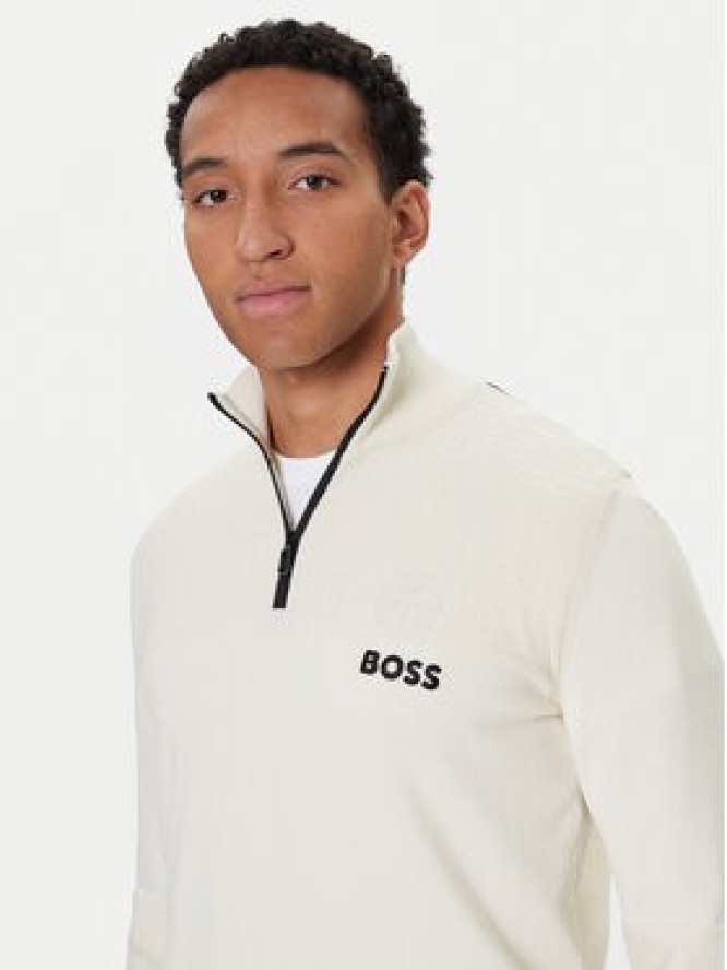 BOSS Sweter K_Hydro QZ-1 50541953 Biały Regular Fit