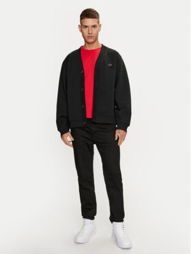 Hugo Kardigan Dacardigo 50516705 Czarny Relaxed Fit