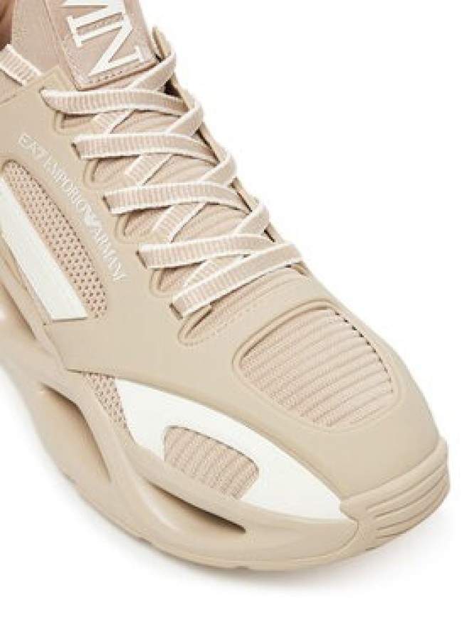 EA7 Emporio Armani Sneakersy 7X000383 AF19525 MZ202 Beżowy