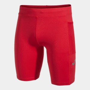 Legginsy Joma Elite X czerwone do biegania