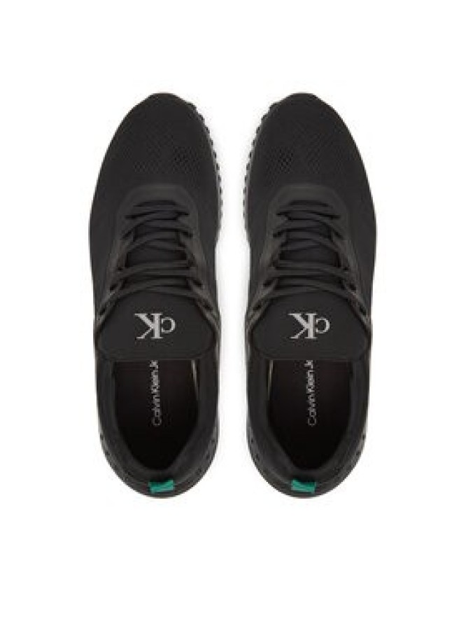 Calvin Klein Jeans Sneakersy Eva Runner Tech Knit YM0YM01293 Czarny
