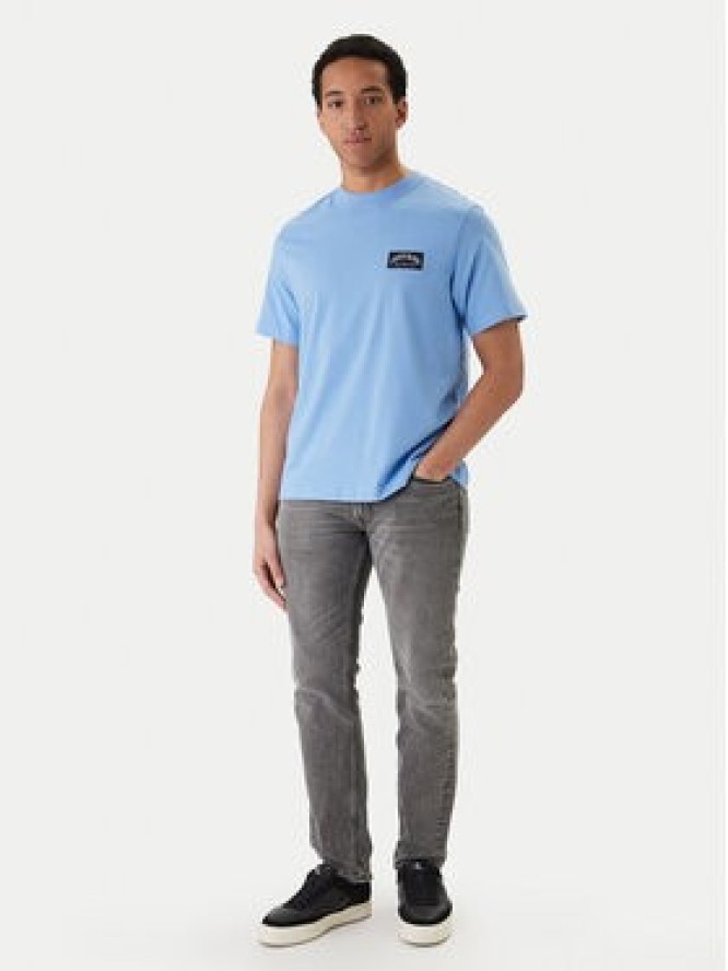 Calvin Klein Jeans T-Shirt 20s Easy LV04RF294G Niebieski Regular Fit