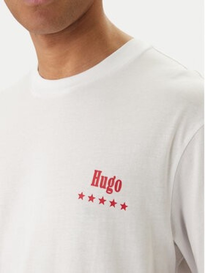 HUGO T-Shirt Nucavo 50560040 Biały Regular Fit